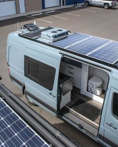 Vente en gros de systèmes solaires hybrides complets, système solaire hybride photovoltaïque 1 kW monté sur toit - Product Image 4