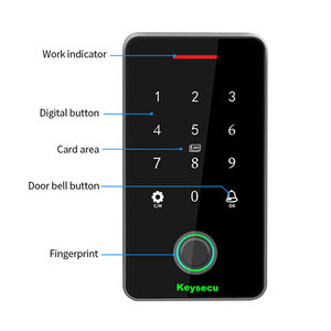 Keysecu IP68 Chống nước Tuya App Hệ thống kiểm soát truy cập cửa bằng vân tay sinh trắc học thông minh Sản phẩm thiết bị có chức năng thẻ NFC - Product Image 6