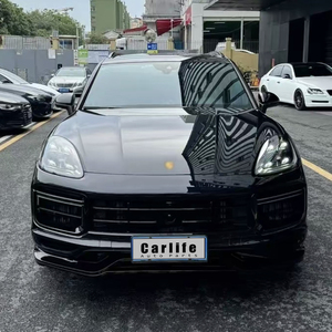 Système de carrosserie automobile, pare-chocs modifiés, kit carrosserie pour <span class=keywords><strong>Porsche</strong></span> <span class=keywords><strong>Cayenne</strong></span> 9Y0.1 2018-2023, lifting de style <span class=keywords><strong>Turbo</strong></span>, pièces TKT incluses. - Product Image 2