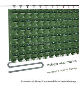 Système de jardinage mural vertical automatique à arrosage intégré, modulaire, pour décoration intérieure et extérieure, maison et bureau - Product Image 5