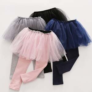 Leggings Anticelulíticos para Niñas, Faldas de Algodón con Volantes de Encaje, Estilo Princesa, Oportunidades de Distribución - Product Image 5