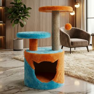 ที่ขูดเล็บสีรุ้ง amazure สำหรับแมวทุกขนาด - Product Image 1