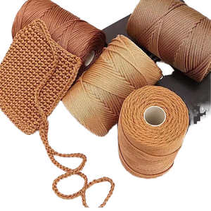 Fil creux en soie de glace épaisse légère fil de <span class=keywords><strong>chanvre</strong></span> de glace tissé à la main <span class=keywords><strong>sac</strong></span> de bricolage ligne de coussin ligne pare-soleil d'été - Product Image 1