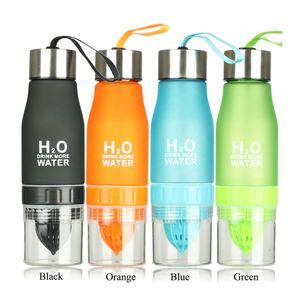 ขวดน้ำพลาสติกขนาด 650 มล. ขวดใส่ผลไม้สำหรับชงเครื่องดื่ม ขวดน้ำสำหรับเล่นกีฬากลางแจ้ง น้ำผลไม้ น้ำมะนาว ขวดน้ำพกพา - Product Image 2