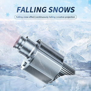 في الهواء الطلق مقاوم للماء عيد الميلاد عطلة الإضاءة الزخرفية ندفة الثلج أدى إسقاط مصباح gobo المشهد - Product Image 2