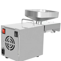 Petite presse à huile à vis de noix de coco pour petite entreprise