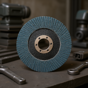 TTAKE Ab6200 Serie 6 Disco de Láminas Planas de Zirconio 115x22 mm para Pulir Superficies de Metal y Acero - Product Image 3