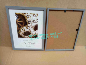 Square Size Black Photo <strong>Frame</strong> Oak Picture <strong>Frames</strong> White Poster <strong>Frames</strong> With White Mounts /Passepartout - Product Image 6