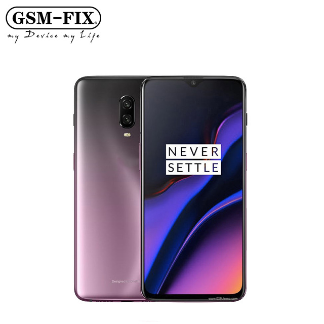GSM-FIX Wholesale Original Mobile Phones Global Version OnePlus 6T A6010 4G LTE Mobile Phone 8GB RAM 128GB ROM