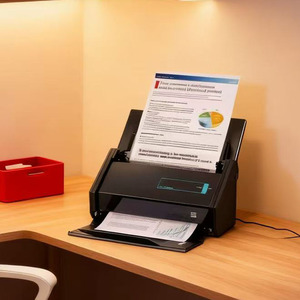 Máy quét màu USB hai mặt chuyên nghiệp Ix500 dành cho văn phòng, quét tà<span class=keywords><strong>i</strong></span> liệu giấy A4, PDF, có sẵn trong kho - Product Image 1