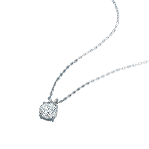 Collar de Moda para Mujer, Chapado en Oro Blanco, Plata de Ley 925, Diseño de Flor, Colgante de Moissanita, con Certificado GRA - Product Image 4