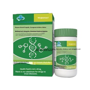 Chroompicolinaat Totale Saponinen Capsules Voor Mannen Van Middelbare Leeftijd-60 Capsules/Fles Ondersteunde Hypoglycemische Behandeling - Product Image 1