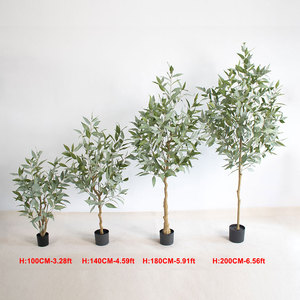 DKB Factory Wholesale New Style Artificial <b>Tree</b> Plant Huge Size Potted Olive <b>Tree</b> Detachable for Indoor Decor - Product Image 2