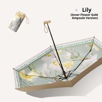 Nouveau parapluie publicitaire à motif de fleurs, parapluie cadeau, parapluie pour dames, cadeau d'hôtel, parapluie souvenir
