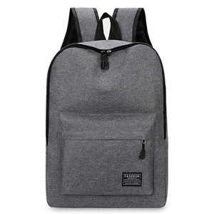 Unisex Laptop <b>Backpack</b> Gray <b>Waterproof</b> Interior Compartment Leisure Travel Summer 2026 - Product Image 1