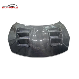 High Quality 2010-2022 Carbon Fiber Hood New Condition Front Engine Cover Tuning Upgrade <b>Bonnet</b> - Product Image 3