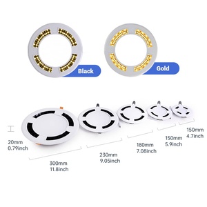 COYOLED Plafonnier <span class=keywords><strong>LED</strong></span> encastré noir moderne, Spot <span class=keywords><strong>LED</strong></span> encastré noir ultra-<span class=keywords><strong>plat</strong></span> - Product Image 4