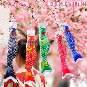 Bandera Decorativa de Fibra de Vidrio con Diseño de Carpa Japonesa Koi, Estilo Satinado 2024, para Bares de Sushi Japoneses, Venta al Por Mayor - Product Image 5