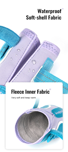 أحذية كلاب أليفة من الصوف المريح والمخزون من Truelove ، جوارب ثلوج TPR متينة ، فاخرة عاكسة للشتاء - Product Image 5