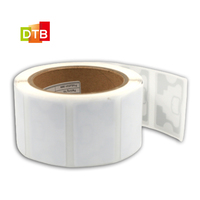 Étiquette RFID passive M50 de haute qualité pour vêtements, 860 MHz 960 MHz UHF Impinj Monza, étiquette autocollante RFID NFC étanche M50