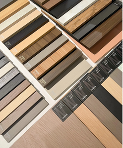 Ensemble de mobilier de chambre d'hôtel en bois de frêne gris avec lit king-size, têtes de lit intégrées verticales souples beiges, options multiples, pour suite d'hôtes - Product Image 6