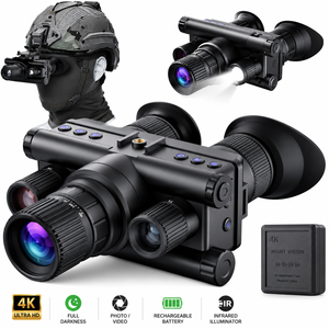 Binoculares Profesionales Z9157 con Zoom Ajustable de 8x, Visión Nocturna Ligera, Telescopio para Exteriores, Binoculares para Casco con WIFI - Product Image 1