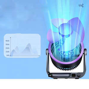 Taşınabilir ev HAVA SOĞUTUCU, masaüstü elektrikli Fan duvara monte, USB şarj ile 100 seviyeleri rüzgar hızı - Product Image 3