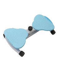 Mini Flexible Fitness tirer corde soutien taille torsion plaque disque exercices Double tuyau en acier métal taille torsion disque Machine
