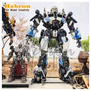 Esculturas de Robots Metálicos de Estilo Punk y Heavy Metal <span class=keywords><strong>2022</strong></span>, Decoración para Bares, Artesanía en Metal Reciclado, MOQ Bajo - Product Image 6