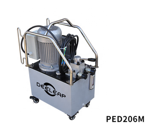 ปั๊มไฮดรอลิกแบบพกพา PED206M-13L แบบสองทาง 700 บาร์ 110v/220v ปั๊มน้ำมันขนาดเล็กแบบแมนนวล ปรับทิศทางการไหลได้ แรงดันสูง - Product Image 5