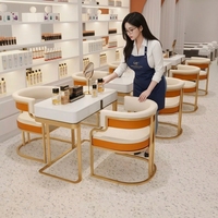 Chaise de bureau exécutive ergonomique de luxe en maille, en acier inoxydable, confortable pour la maison, l'atelier, la salle à manger, la réception de style hôtel