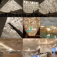Diseños de Techo Pop LeArt para Vestíbulo, Foto 3D, Diseños de Plafón con Ilusión Óptica