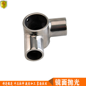 Raccord en T réducteur en acier inoxydable 304 90°, accessoires de quincaillerie marine pour yacht et bateau rapide - Product Image 2