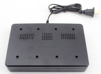Chargeur de batterie Li-ion portable intelligente Rechargeable, 8 fentes, 18650 LED