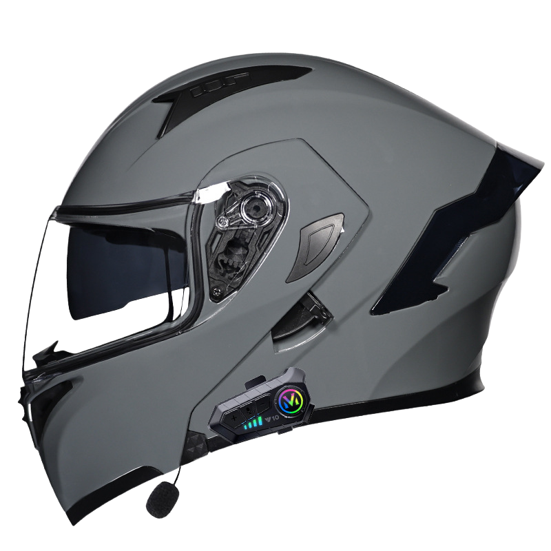 Gris ciment avec transparent + Y10 Bluetooth