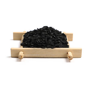 Dq Merk 1100 Mg/g 6X12 Mesh 8X16Mesh <span class=keywords><strong>Ctc</strong></span> <span class=keywords><strong>60</strong></span> Gegranuleerde Kokosnoot Koolstof Geactiveerd Met 99% Zuiverheid Uit China Voor Goudwinning - Product Image 1