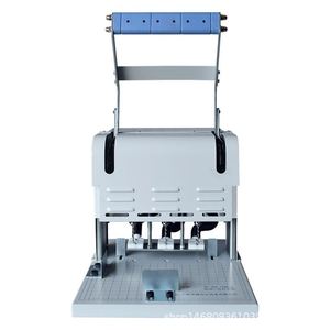 Latest Models 40A Desktop 3 Holes Paper Notebook Binding Driven Paper Punching <b>Machine</b> - Product Image 4