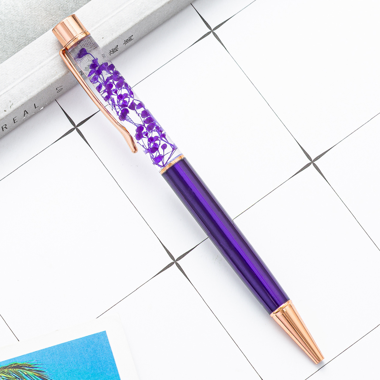 Violet transparent