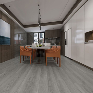 Fabricante Chino de Pisos Laminados HDF Resistentes al Agua con Núcleo Negro Ecológico de 8 mm <span class=keywords><strong>y</strong></span> 12 mm AC4, Piso <span class=keywords><strong>Flotante</strong></span> con Sistema de Clic para Baño - Product Image 6