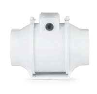 Ventilateur à flux mixte silencieux ABS 920 CFM, évacuation forcée ultra-silencieuse pour espaces commerciaux compacts