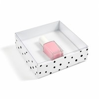 Boîte en papier personnalisée prête à l'emploi avec couvercle et base, en PVC rigide recyclable, pour électronique, cosmétiques, bijoux, cadeaux, avec logo