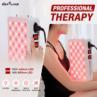 Appareil LED PDT 660nm & 850nm, panneau de luminothérapie infrarouge pour le visage, soins de beauté personnels, système d'opération infrarouge