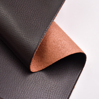 Tissu en similicuir gaufré de Chine en gros, matière PU artificielle Rexine pour ceintures, 1,4 mm/1,8 mm, élastique et résistant à l'abrasion