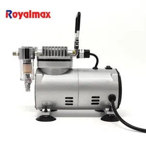 Royalmax Xách Tay Trang Điểm Mô Hình Sơn Thiết Lập Mini Airbrush Máy Nén Kit TC-20A