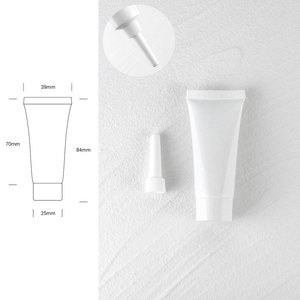 Personalizzabile 3ml 5ml 10ml 15ml 20ml 30ml 40ml 50ml ugello di plastica bianca per ciglia crema per gli occhi tubi <span class=keywords><strong>rossetto</strong></span> cosmetico - Product Image 4