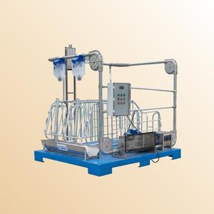 Jaula de Gestación para Cerdos HENGYIN HY-AFS, Nueva, Anticorrosiva, con Diseño de Puerta Trasera, Larga Vida Útil, Certificación CE - Product Image 4