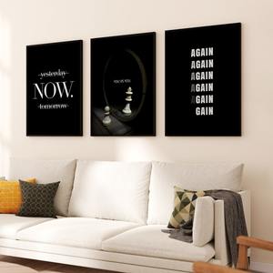 SQ Hypebeast affiche ensemble de 3 <span class=keywords><strong>Graffiti</strong></span> impression <span class=keywords><strong>toile</strong></span> maintenant affiche Motivation citation mots pour inspirer utilisé dans la décoration intérieure moderne - Product Image 2