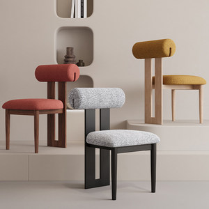 Silla <span class=keywords><strong>de</strong></span> Comedor <span class=keywords><strong>de</strong></span> <span class=keywords><strong>Madera</strong></span> Maciza con Respaldo Móvil <span class=keywords><strong>de</strong></span> Diseño Artístico y Tapicería <span class=keywords><strong>de</strong></span> Lana <span class=keywords><strong>de</strong></span> Cordero <span class=keywords><strong>de</strong></span> <span class=keywords><strong>Segunda</strong></span> <span class=keywords><strong>Mano</strong></span> HM-328 Guangdong Foshan para Uso Doméstico - Product Image 1