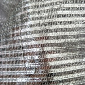 Silver HDPE Thermal Folding Aluminum <b>Shade</b> Screen Net 4x6m <b>Garden</b> Shading Easily Cleaned - Product Image 5