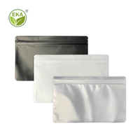 Minlee Conception Personnalisée Mylar Translucide Ziplock En Plastique 3 Côté Joint Cigare Tabac Wraps Feuille Sac D'emballage